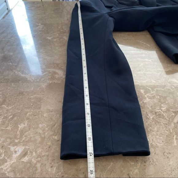 Jones New York black blazer jacket 2 buttons size 8 - Picture 9 of 9